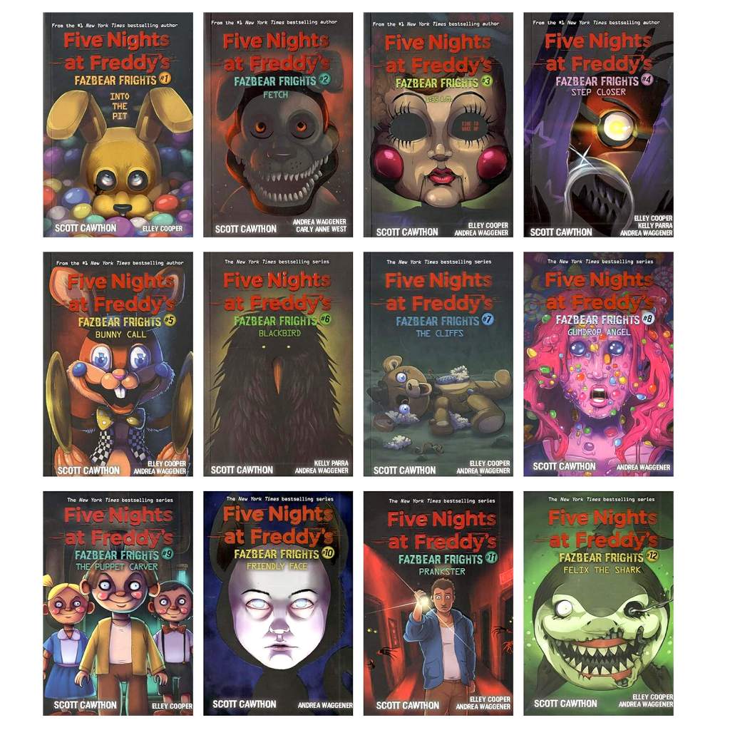 Jual Fazbear Frights 12 Books Series An Afk Five Nights At Freddys By Scott Cawthon Shopee 0469