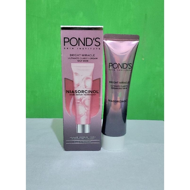 Jual Ponds Bright Miracle Ultimate Clarity Cream Oily Skin Niasorcinol