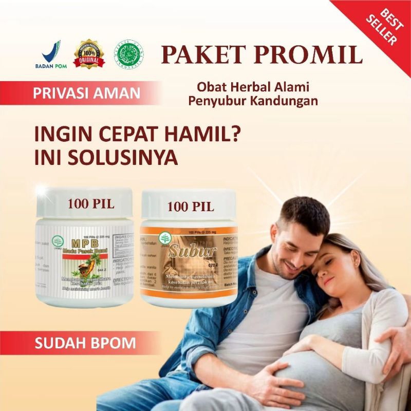 Jual NEWPROMIL- Herbal Promil Premium Program Hamil Kesuburan Penyubur ...
