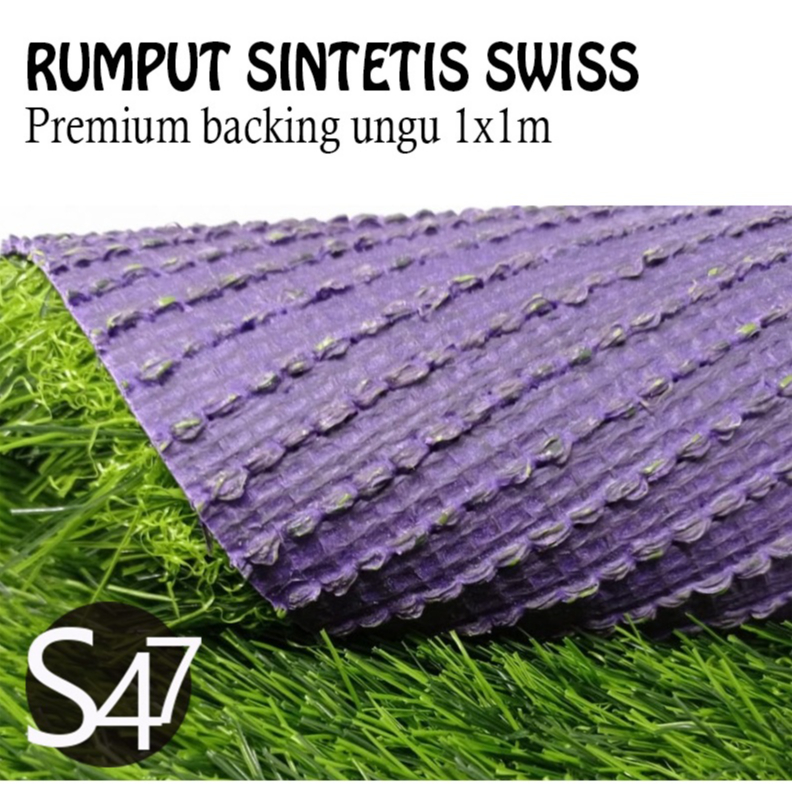 Jual RUMPUT SWISS SINTETIS 1M X 1M Karpet rumput sintetis tipe swis ...