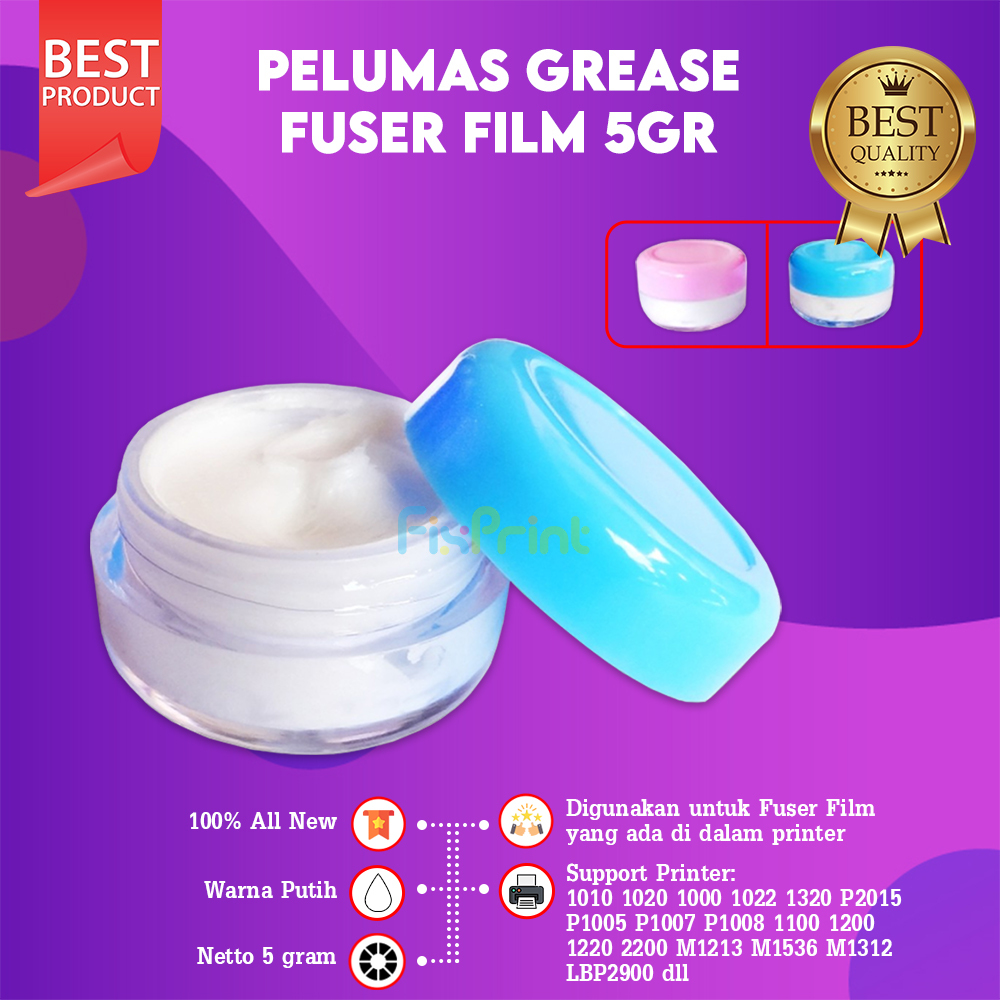 Jual HP G300 Original Fuser Grease 50gr 15gr 5gr gram Pelumas Film