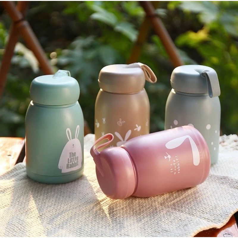 Jual Botol Tiny Rabbit 450ml / Botol Kaca Karakter no garansi | Shopee ...