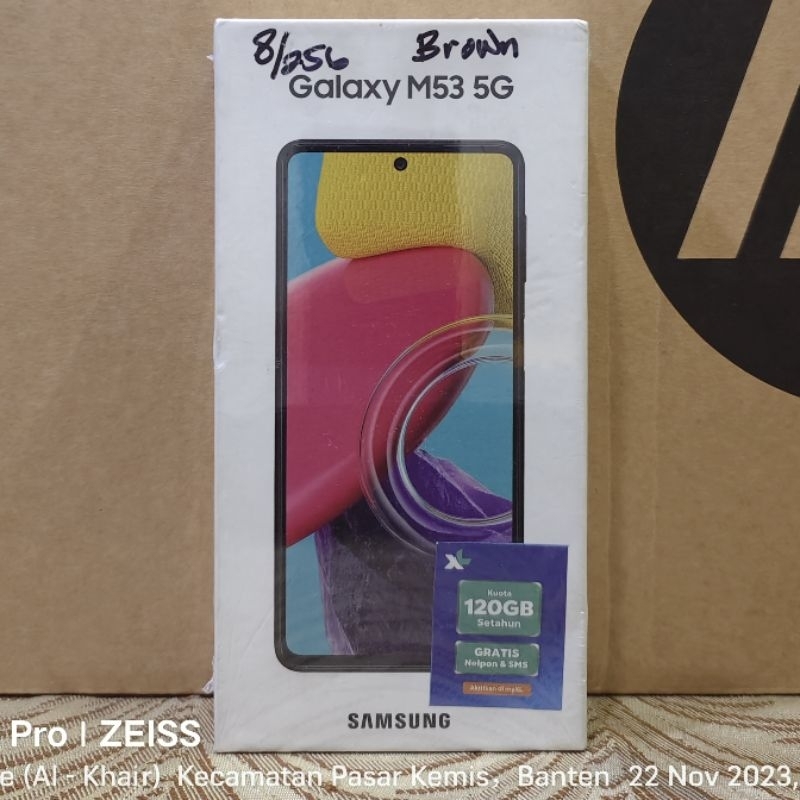Jual SAMSUNG GALAXY M53 5G 8/256 GB GARANSI RESMI BARU SEGEL RAM 8GB ...
