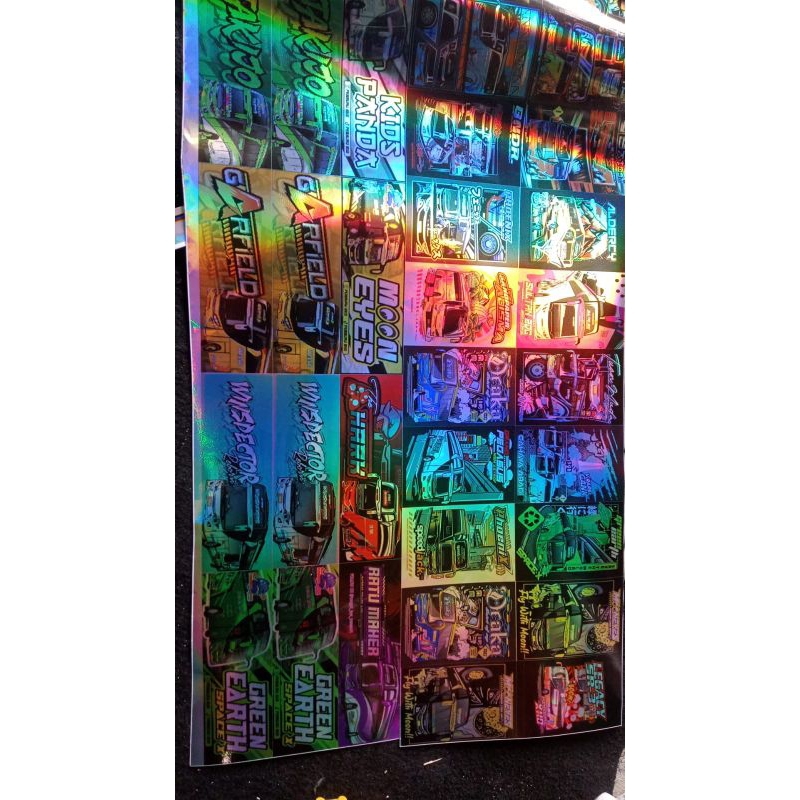 Jual stiker bus basuri hologram | Shopee Indonesia