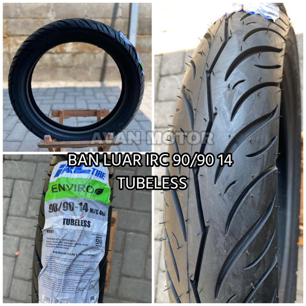 ban luar irc 80 90 14 tubeless