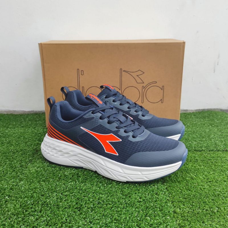 Sepatu Running Diadora Garret Navy Original