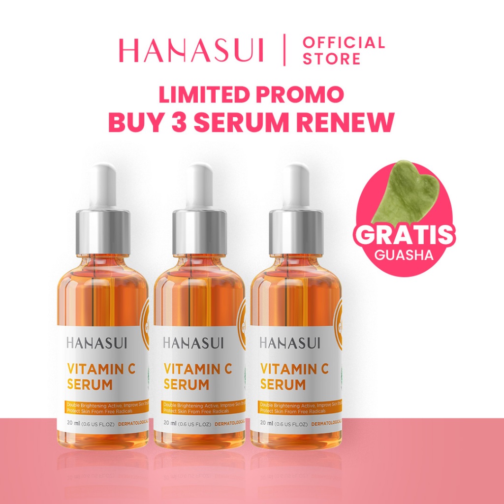 Jual Hanasui Serum Vitamin C New Look & Improved Formula. | Shopee ...