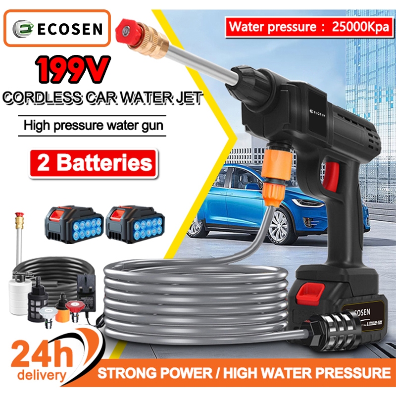 Jual Ecosen V Jet Cleaner Alat Cuci Motor Mesin Cuci Mobil Cuci Motor Portable Jet Baterai