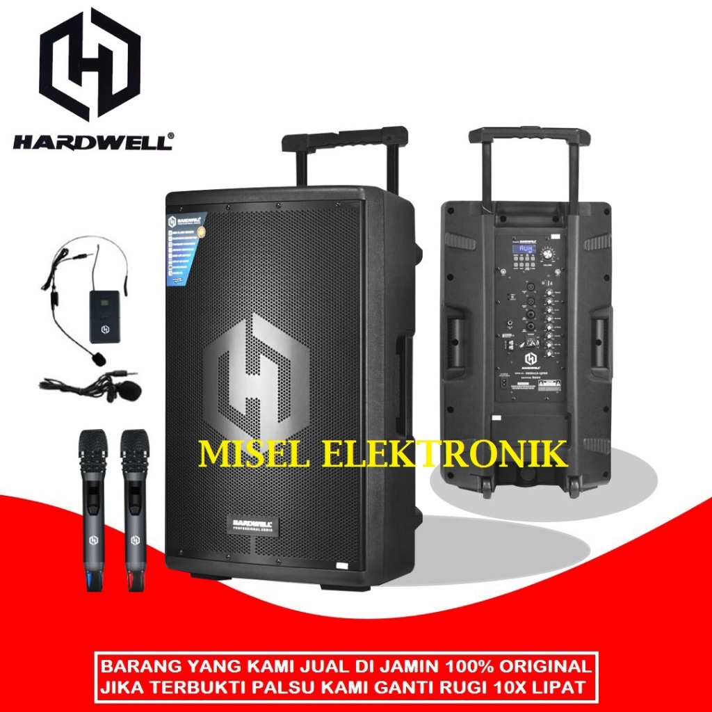 Jual Speaker Portable Inch Hardwell Emerald Pro W Tws Bluetooth Shopee Indonesia