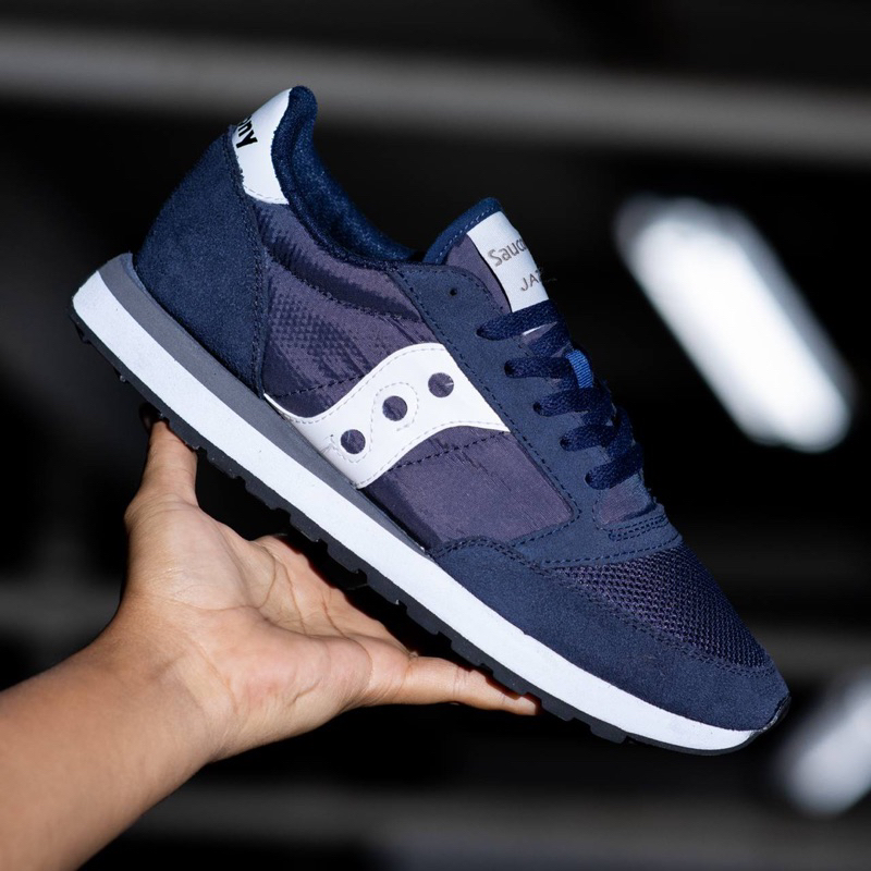 SAUCONY JAZZ VINTAGE NAVY WHITE