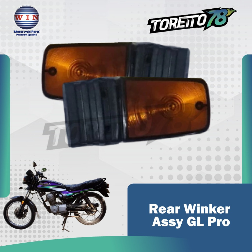 Jual REAR WINKER ASSY GL PRO Sepasang MERK WIN | Shopee Indonesia