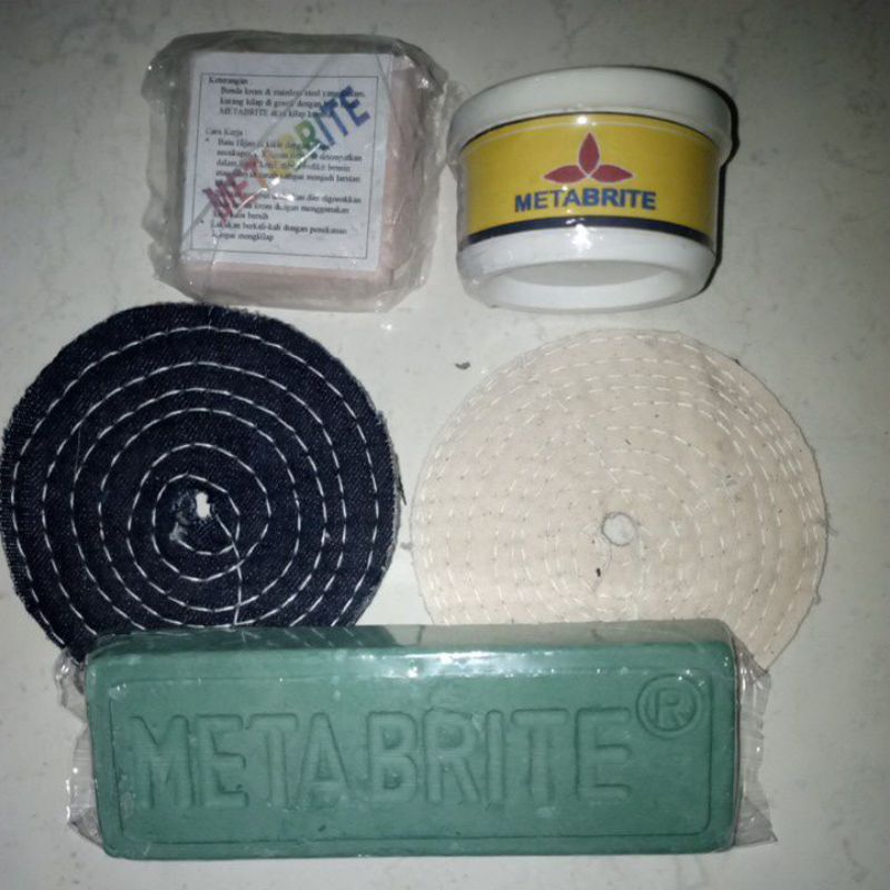 Jual 4J4KTKOMPH250 metabrite batu hijau poles 250 gram batu poles tahap ...