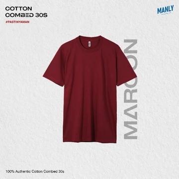 Kaos Polos Premium Cotton Combed 30s Nyaman