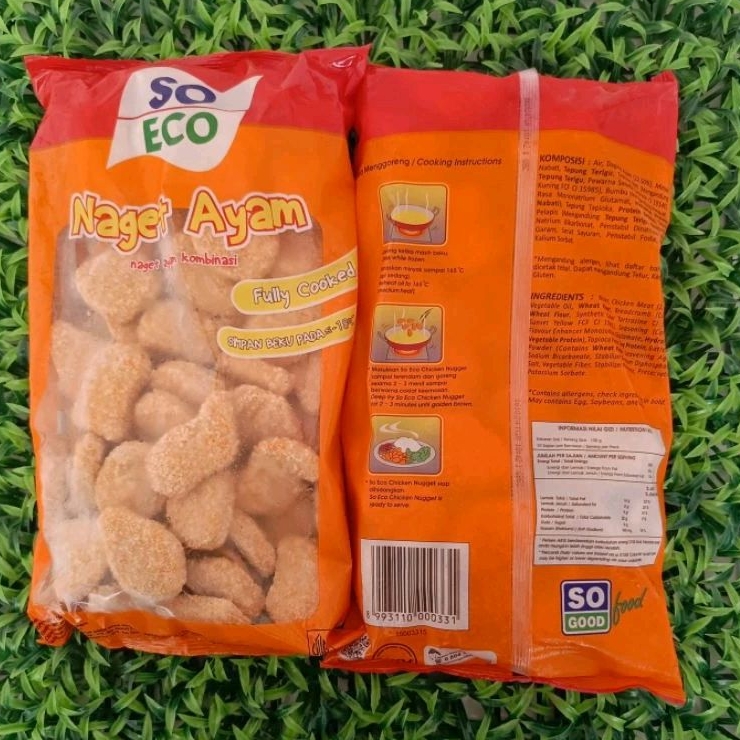 Jual So Eco Nugget Ayam Berat Kg Shopee Indonesia