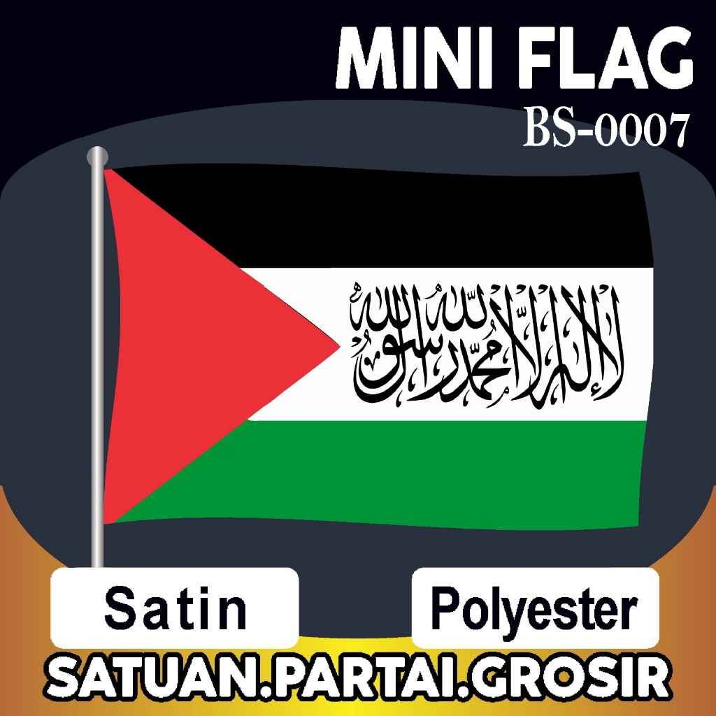 Paquete De 10 Pegatinas Con La Bandera Palestina Para Comput | Cuotas