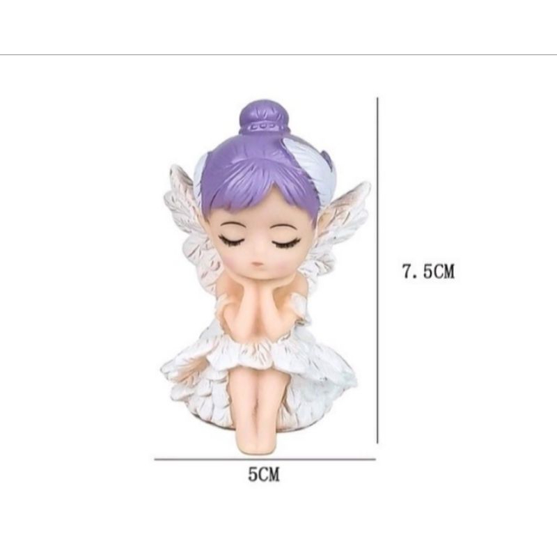 Jual Topper Anak perempuan,Hiasan kue cake Topper peri perempuan, angel ...