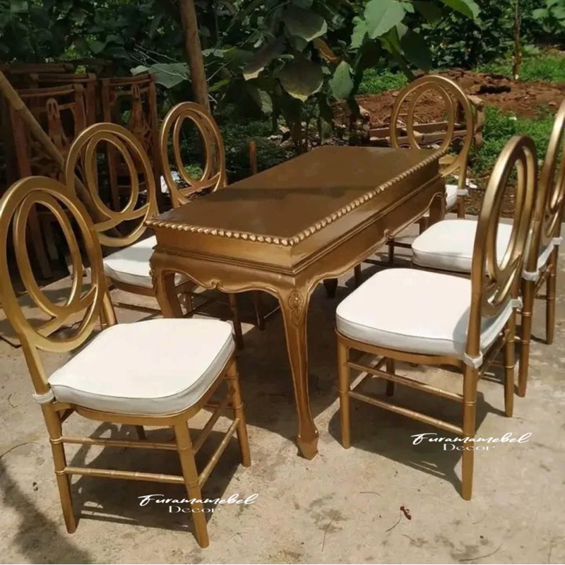 Jual Meja Akad Nikah Plus Kursi Olivia Meja Akad Set Meja Akad Kayu