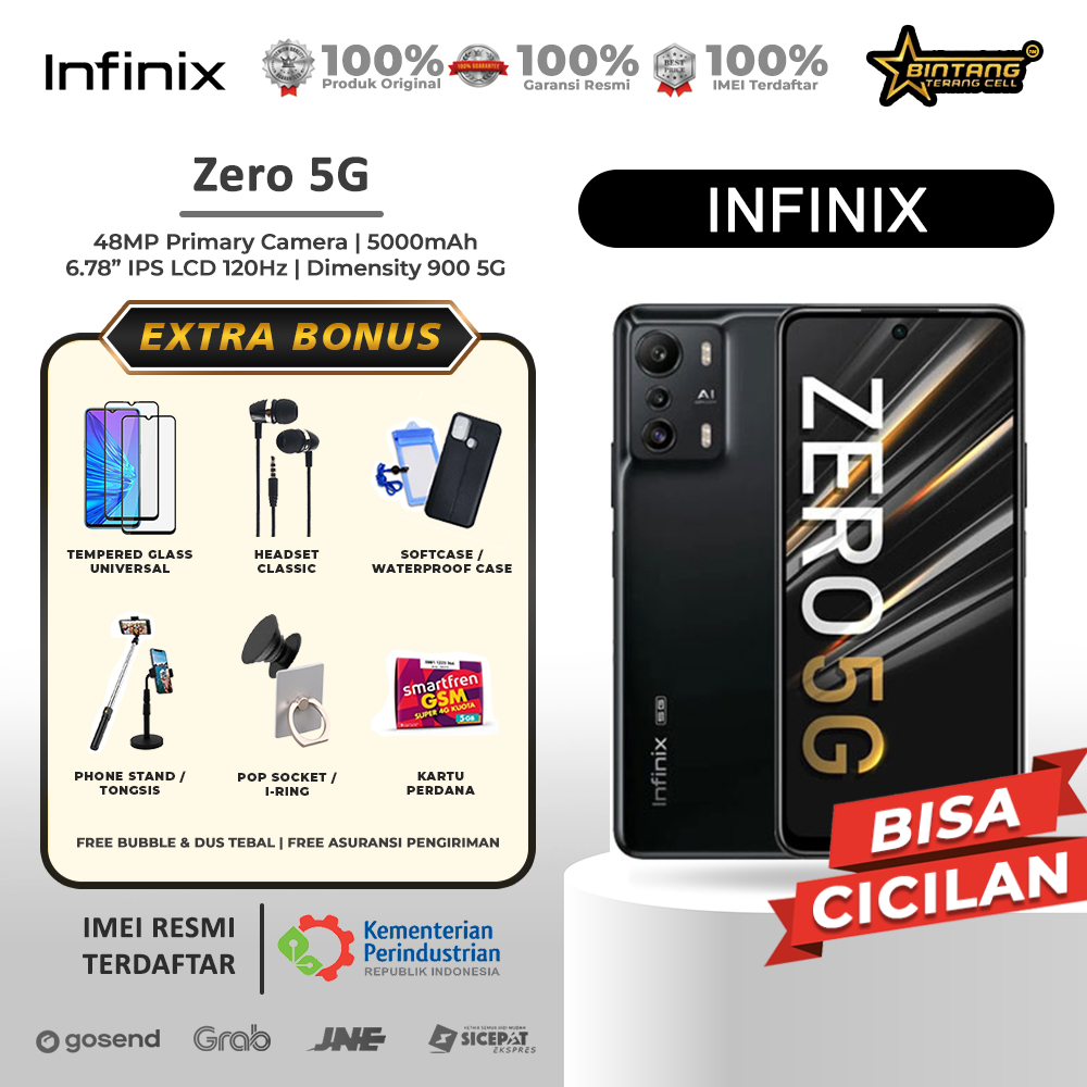 Jual Infinix Zero 5G Ram 8+128gb Garansi Resmi | Shopee Indonesia