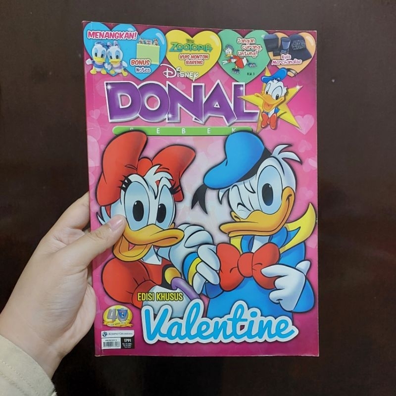 Jual Majalah Komik Donal Bebek Edisi Khusus Disney [original