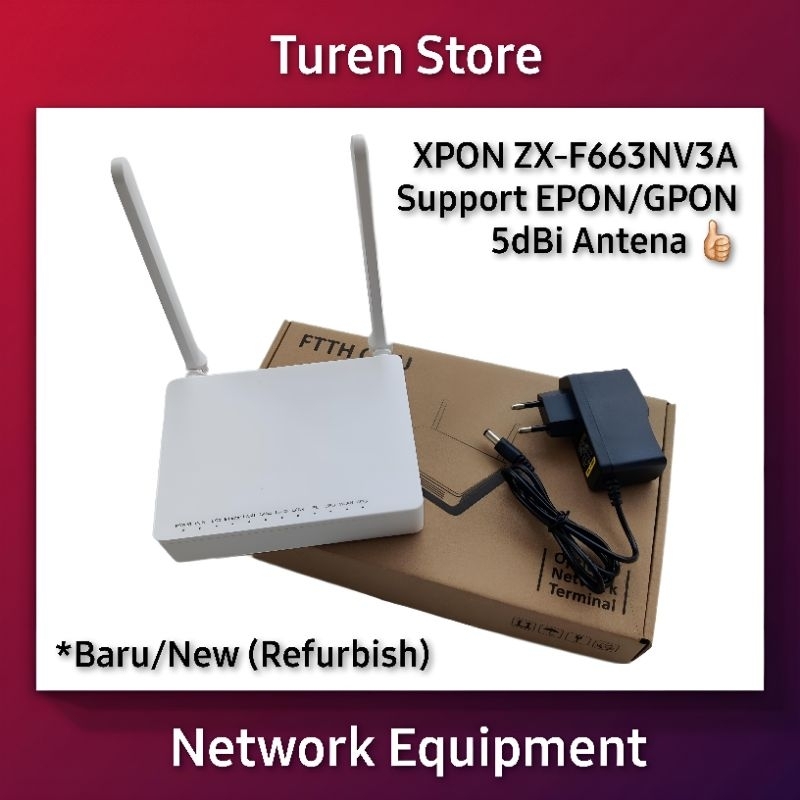 Jual Ftth Onu Ont Xpon Zx F Nv A Bisa Untuk Olt Epon Atau Gpon Shopee Indonesia