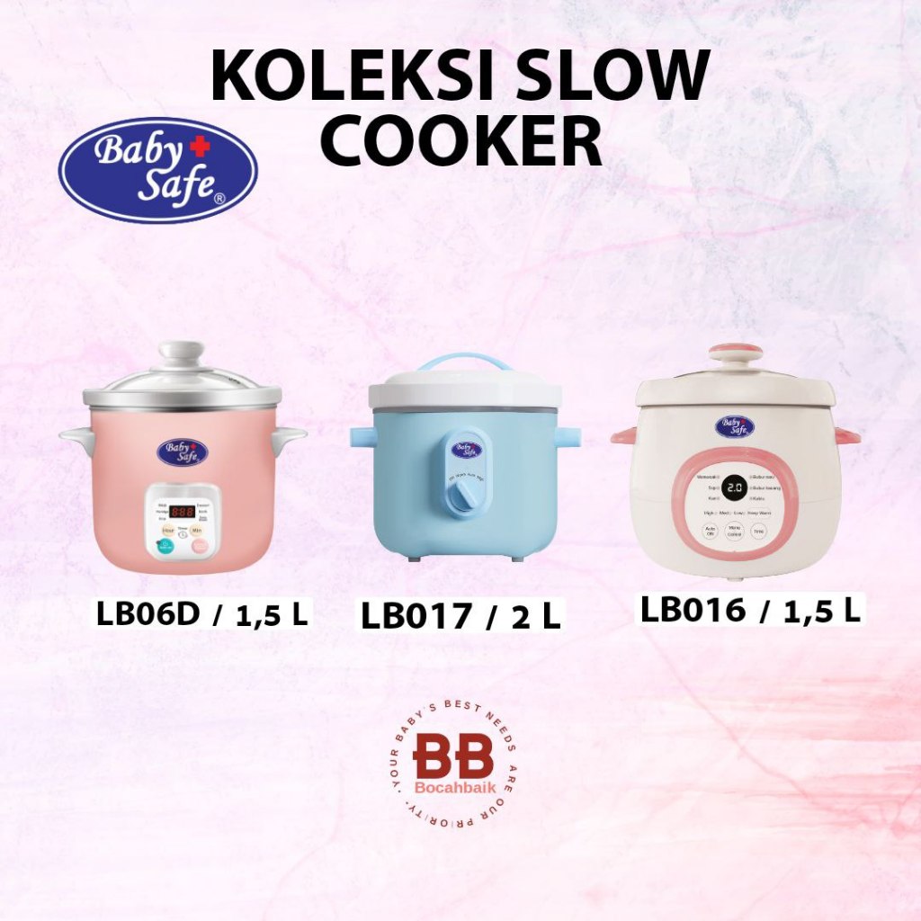 Jual Slow Cooker LB06D, LB016, LB017 Baby Safe Digital With Auto On Shopee Indonesia