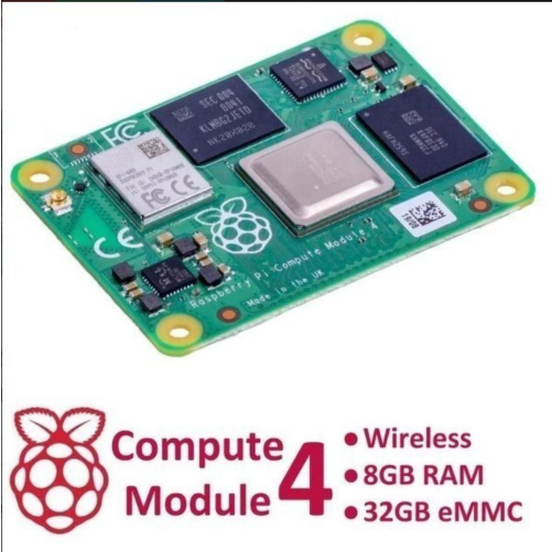 Jual Promo Raspberry Pi Compute Module 4 - CM4 8GB RAM/32G eMMC ...