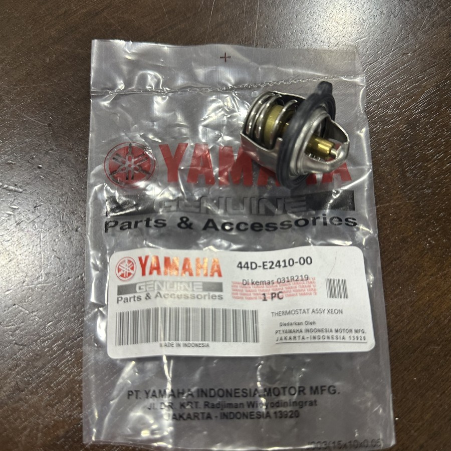 Jual 44D THERMOSTAT ASSY XEON KARBU R25 MT25 THERMO TERMOSTAT R 25 MT 25 OLD NEW GARASI MOTOR