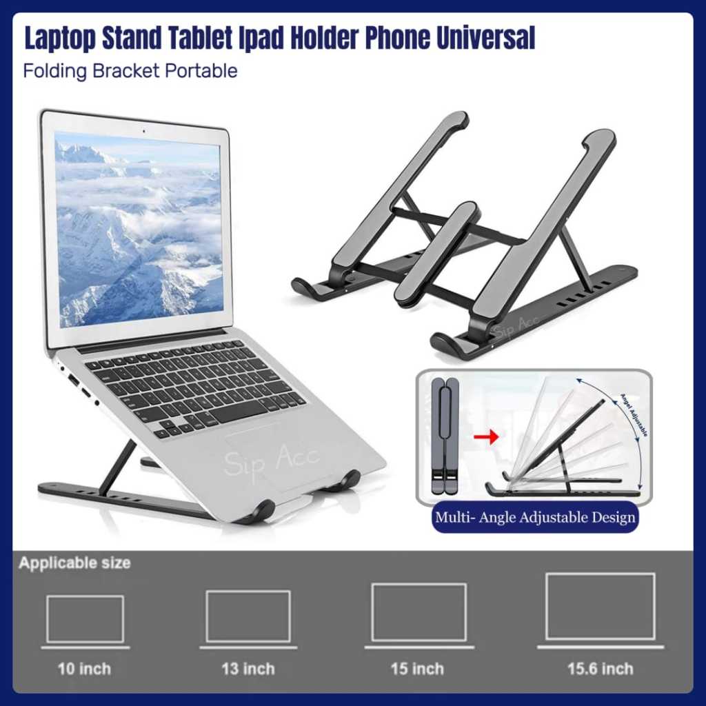 Jual Holder Laptop | Standing Laptop | Stand Ipad | Phone Holder Tablet ...