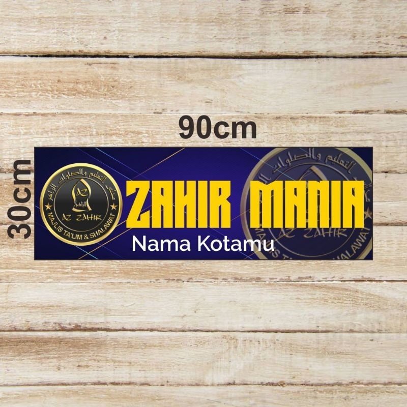 Jual BANNER SHOLAWAT BANNER ZAHIR MANIA BBANNER MAFIA SHOLAWAT BANNER ...