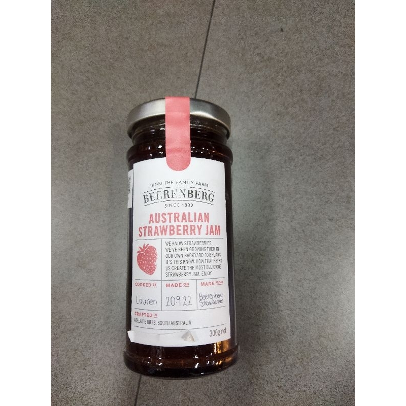 Jual BEERENBERG Strawberry Jam 300GR & 2.4KG | Shopee Indonesia