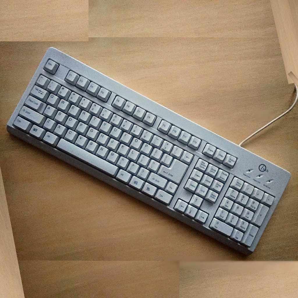 Jual Keyboard PS2 Putih Vintage Brand I-Tech | Shopee Indonesia