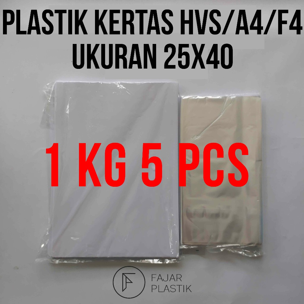 Jual Plastik PP/Plastik Kertas HVS/A4/F4 Untuk Fotocopy Merk Dollar ...