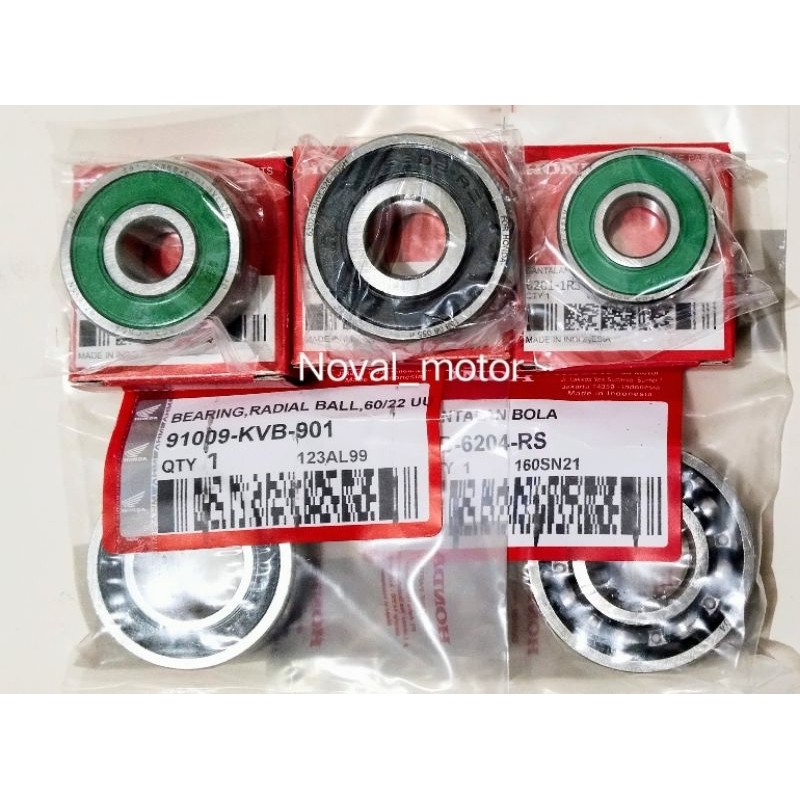 Jual laher bearing rasio gardan Vario beat Scoopy spacy Genio deluxe ...