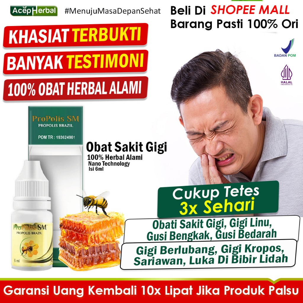 Jual Obat Sakit Gigi Berlubang Untuk Anak dan Dewasa Radang Gusi