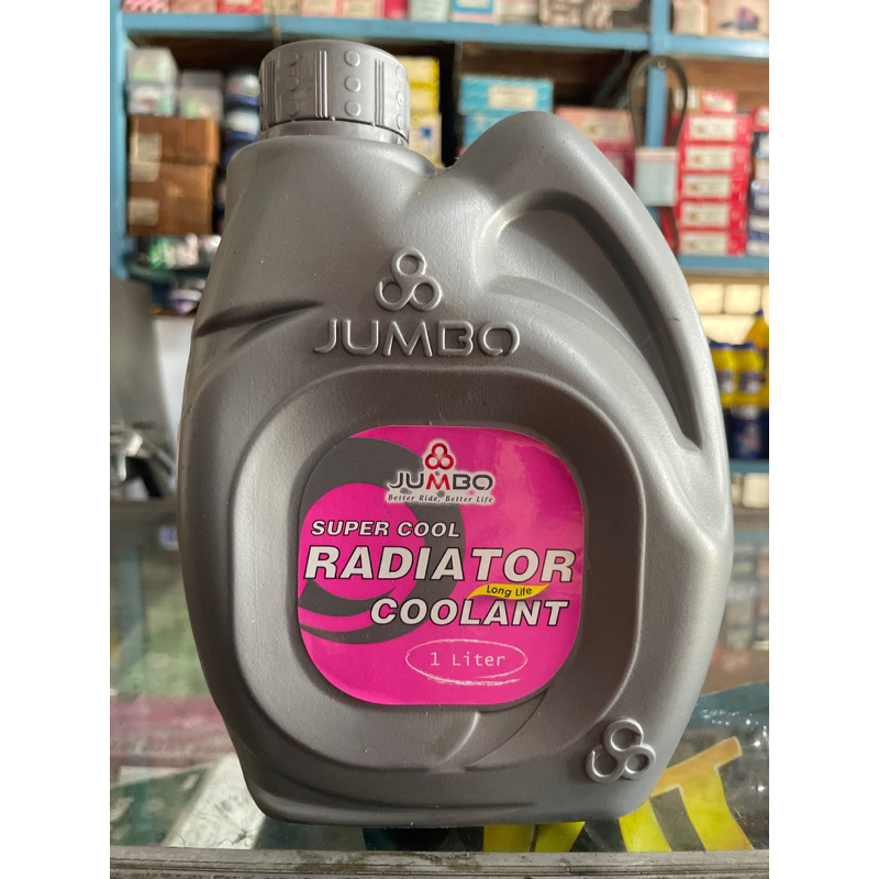 Jual Air Radiator Coolant Jumbo Super Cool 1 Liter Red / Merah | Shopee ...