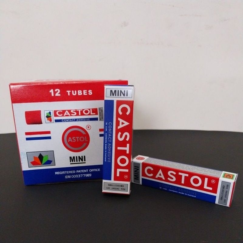 Jual (1 pcs) Lem Castol Mini | Shopee Indonesia