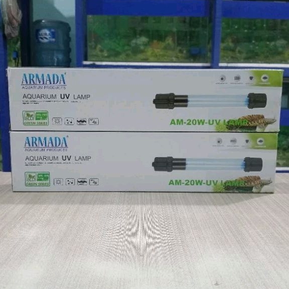 Jual Lampu UV ARMADA AM 20W Pembasmi Algae Kuman Dan Bakteri Shopee