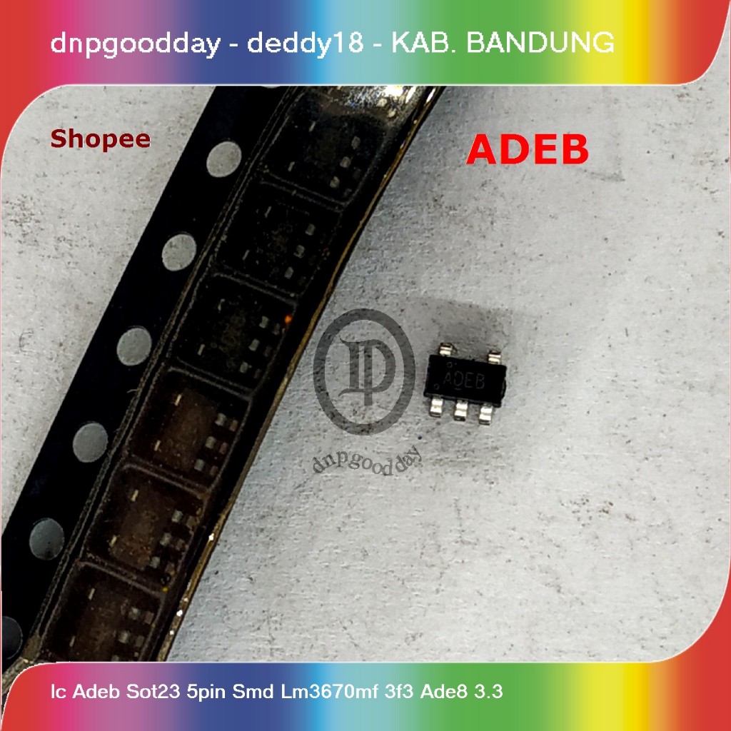Jual ic adeb sot23 5pin smd lm3670mf 3f3 ade8 3.3 | Shopee Indonesia