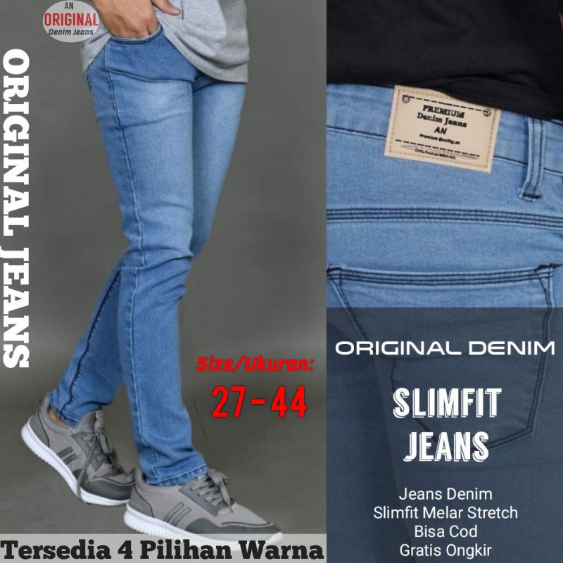Jual JAKARTACELANA CELANA JEANS SLIMFIT-SKINNY-CELANA JEANS PANJANG