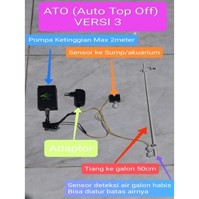 Jual ATO ( Auto Top OFF ) Versi 3 / / Isi Air otomatis / Sensor Level ...