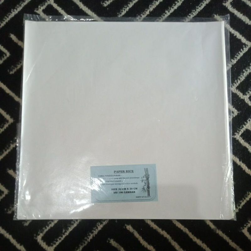 Jual Kertas KFC 30x30 cm / Paper Rice praktis | Shopee Indonesia