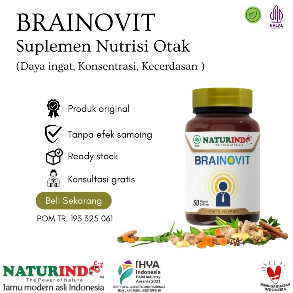 Jual Obat Suplemen Nutrisi Otak Vitamin Otak Daya Ingat Tangkap