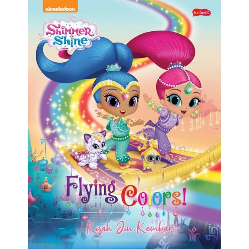 Jual Buku Anak Softcover Shimmer & Shine Flying Colours - Kisah Jin