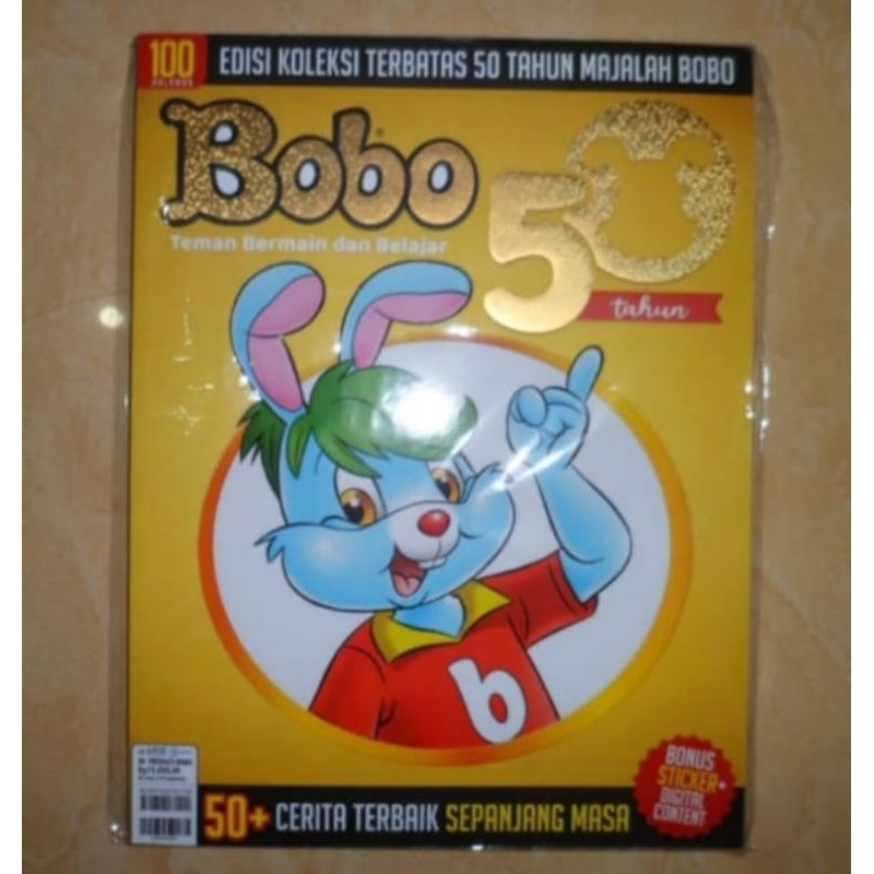 Jual Majalah Bobo Edisi 50 Tahun | Shopee Indonesia