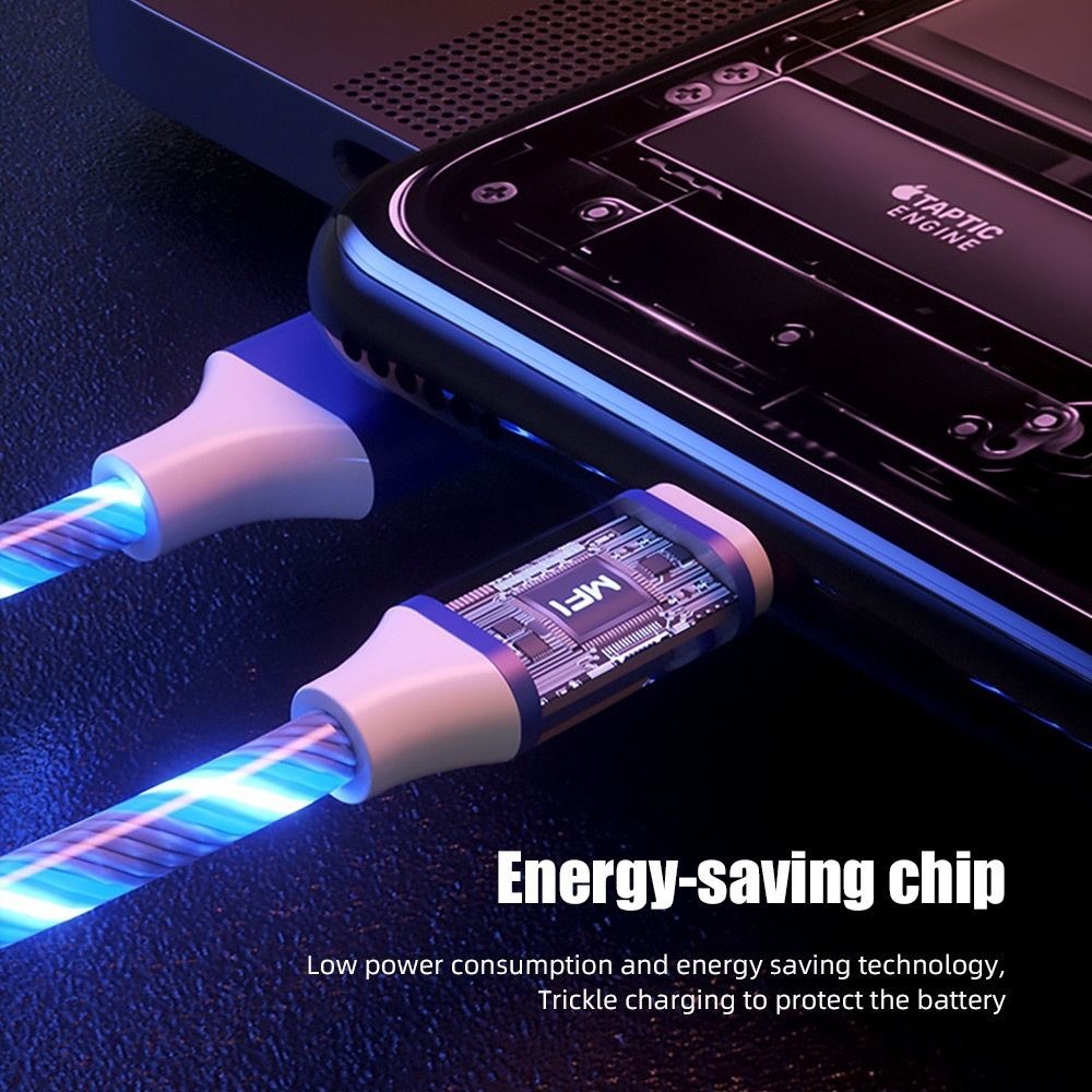 Jual Kabel Data Line Streamer LED 120W Fast Charging - Micro USB ...