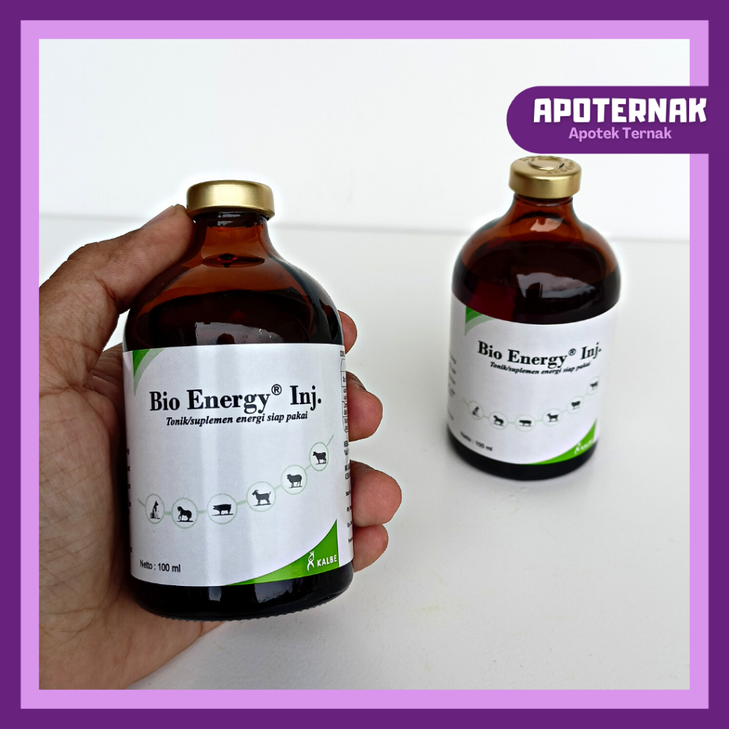 Jual BIO ENERGY 100 mL - Injeksi ATP Energi Instan Penguat Otot Stamina ...