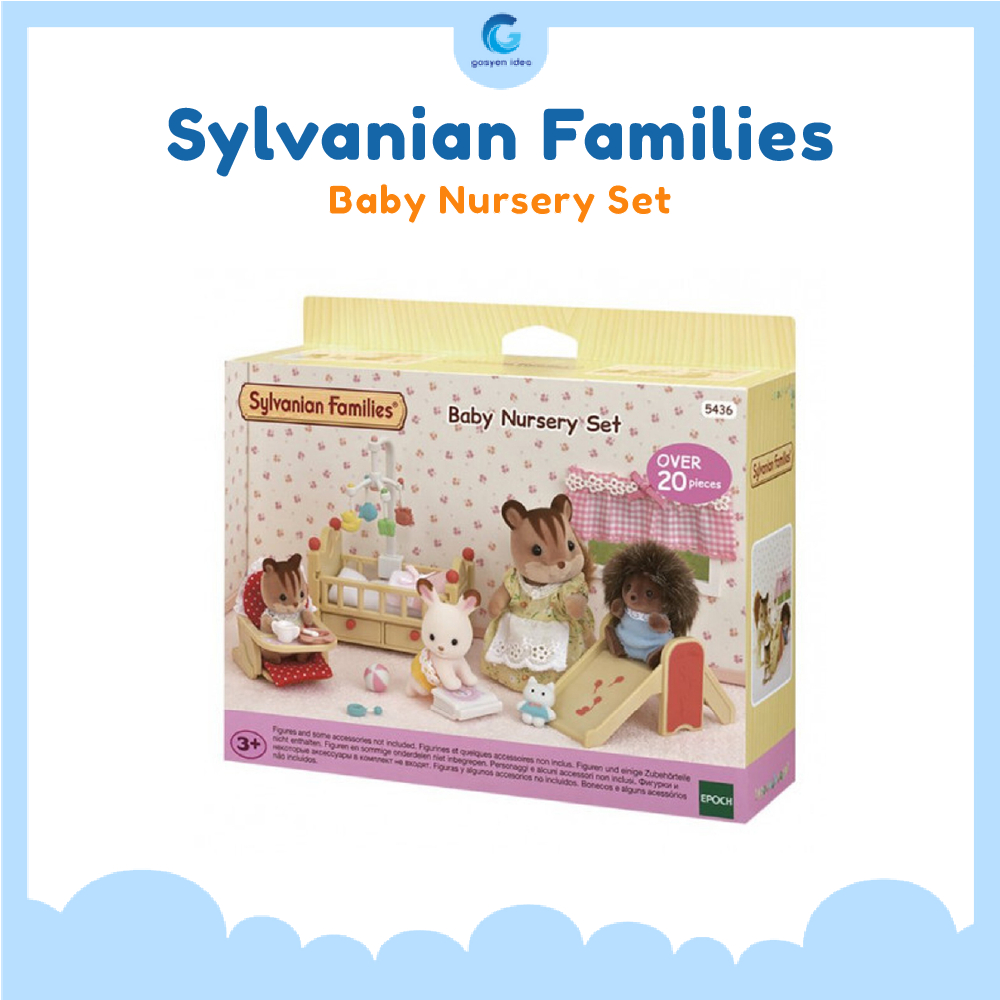 Jual Sylvanian Families Baby Nursery Set Shopee Indonesia