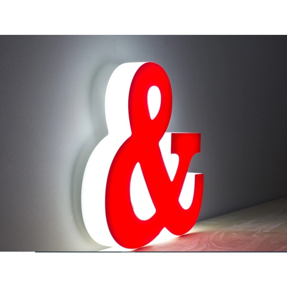 Jual Huruf Timbul Akrilik Letter Sign Acrylic Custom 3d Lampu Led