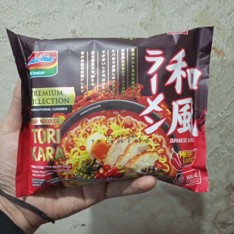 Jual Indomie Mie Instant Premium Collection Tori Kara Japanese Shoyu