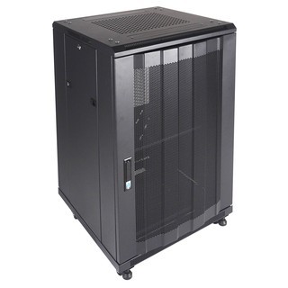 Jual INDORACK IR6020P CLOSE RACK 20U DEPTH 600MM PERFORATED DOOR ...